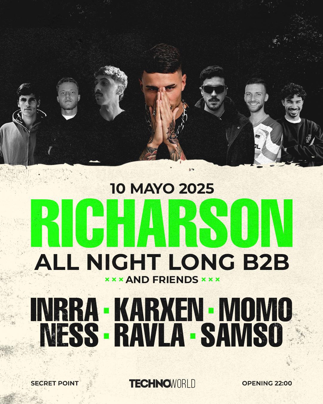 TW Richarson All night long 